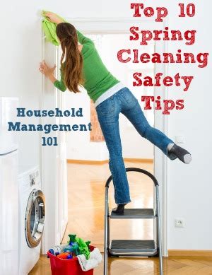 Top Ten Spring Cleaning Safety Tips