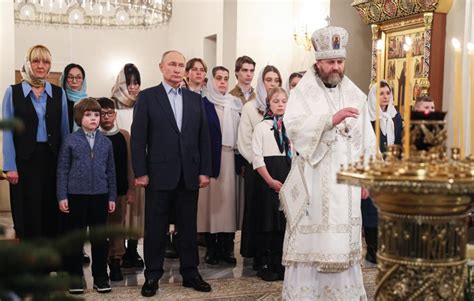 Где Владимир Путин встречал Рождество