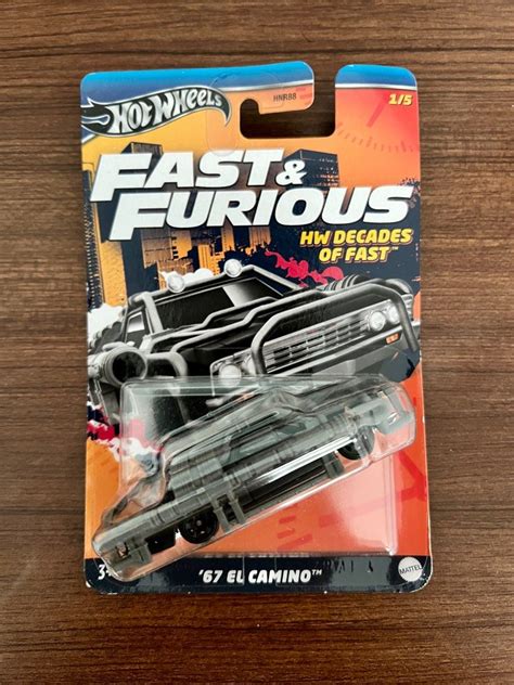 Hot Wheels El Camino Fast Furious HW Decades Of Fast Toys Collectibles Mainan Di Carousell