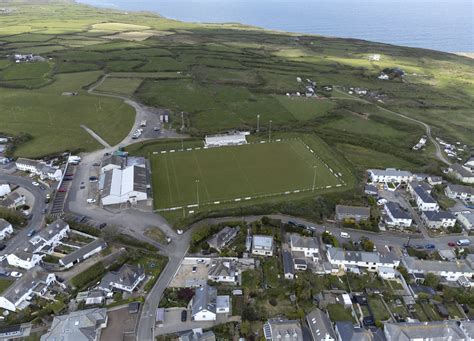 St Ives Aerial Image St Ives Rfc Aerial View Of St Ives Flickr