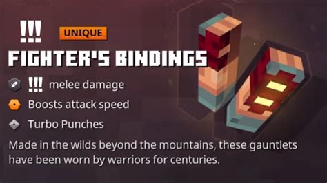 How To Unlock Minecraft Dungeons Fighter S Bindings Gamerevolution