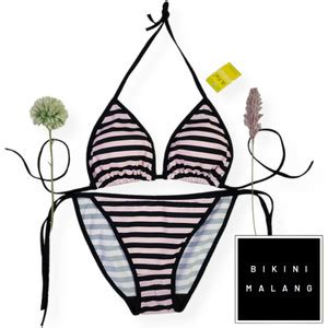 Jual BIKINI BF TALI SAMPING WARNA STRIP POLOS BIKINI PANTAI SEXY Kota Bandung Ainin