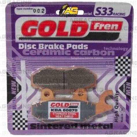 Goldfren S Ceramic Carbon Front Left Brake Pads For Suzuki Rm