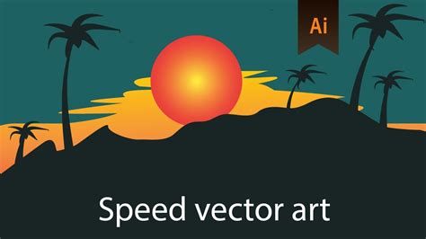 Simple Vector Art In Illustrator Youtube