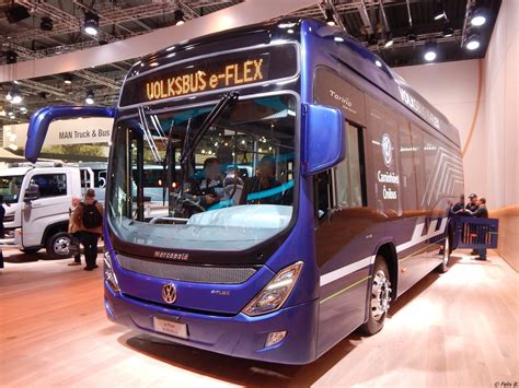 Marcopolo Torino Volksbus e Flex Vorführwagen in Hannover auf der IAA