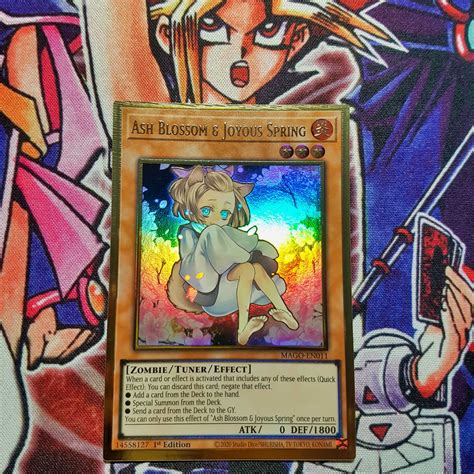 Th B I Yugioh Ch Nh H Ng Ash Blossom Joyous Spring Mago Premium