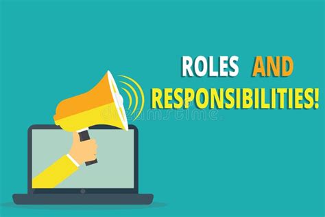 Roles Responsibilities Stock Illustrations – 391 Roles Responsibilities ...