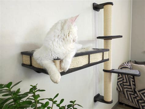 Tree Cat Scratching Post and Cat Bed Furniture Set for a Cat - Etsy