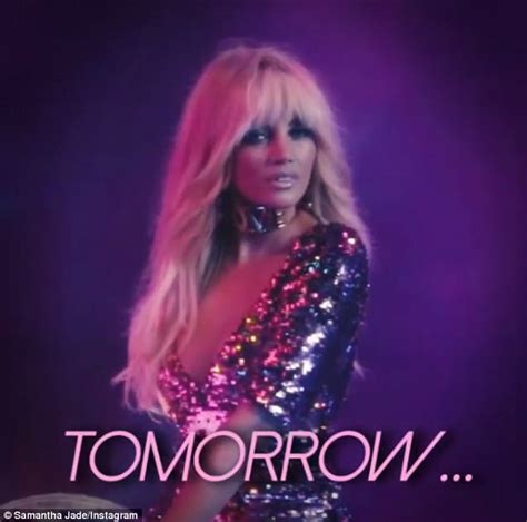 samantha jade  release disco album  pop flop daily mail