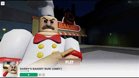 Garry’s Bakery Run Obby Roblox Youtube