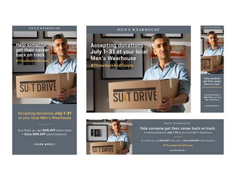 Men S Wearhouse Integrated Campaigns Jen West Design