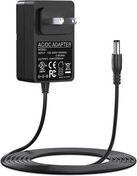 Ac Dc Charger Adapter Power Cord 9v Compatible For Schwinn