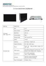 Open Frame Monitor HSIM 2156 Shenzhen Hengstar Technology Co Ltd