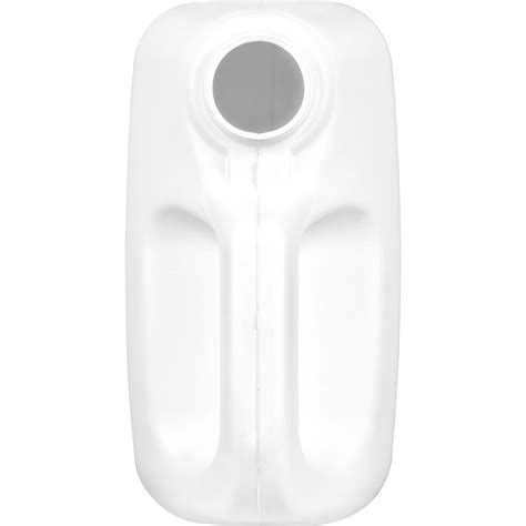 Gallon Fluorinated Level White Hdpe Plastic F Style Bottle Mm