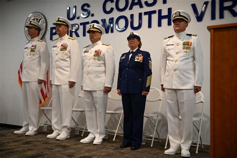 Dvids News Fifth Coast Guard District Holds Change Of Command Ceremony