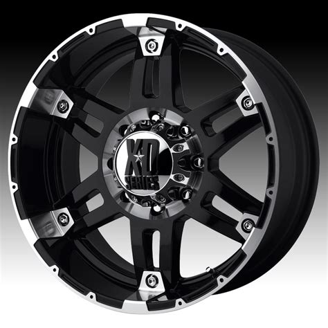 Xd Series Xd797 Spy Gloss Black Machined Custom Wheels Rims Xd797