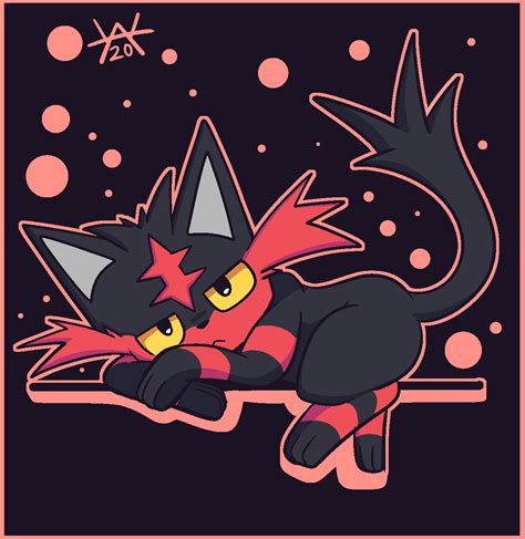 Litten Drawing By Mysticwaffle032 On Newgrounds