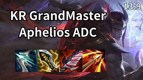 Kr Grandmaster Aphelios Adc Vs Zeri Kr Ranked Patch Youtube