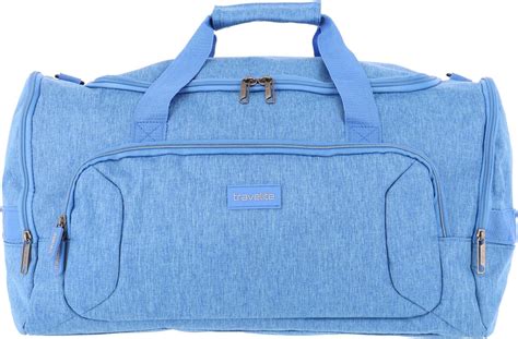 Sportliche Reisetasche Hellblau Travelite Boja Weekender Blue