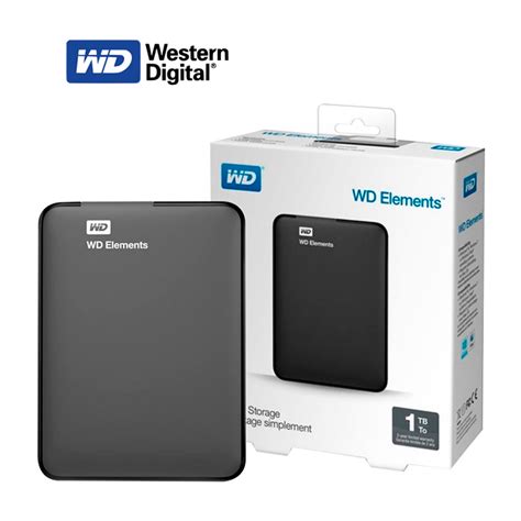 Disco Duro Externo Wd Elements Portable Tb Usb Negr Compu