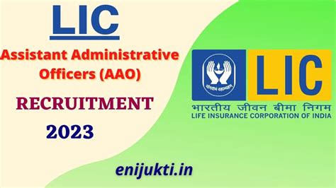 Lic Aao Recruitment Latest Notification Enijukti In