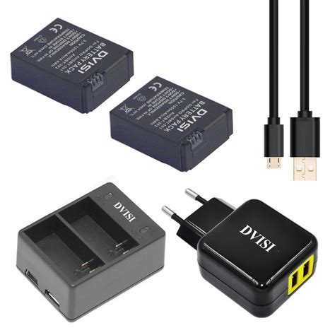 DVISI batería recargable de AHDBT 301 con USB cargador Dual de AHDBT