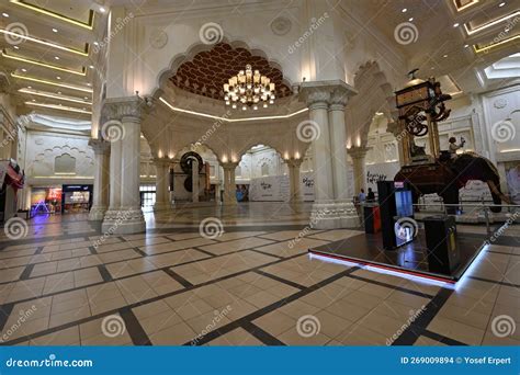 Interiors Of Ibn Battuta Mall In Dubai Editorial Stock Image Image Of