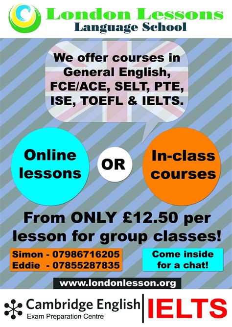 London Lessons - Language School - Home