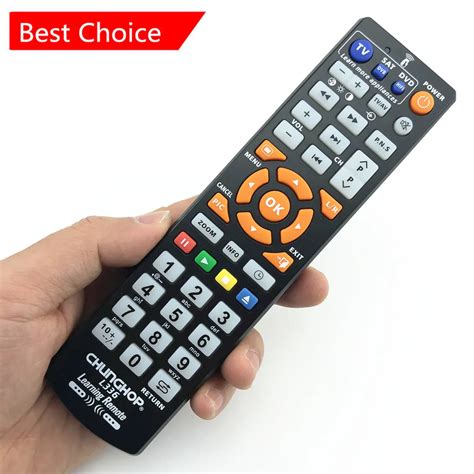 Universal Smart Tv Remote Control Ir With Learn Function For Tv Cbl Dvd