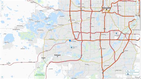 Eden Prairie Minnesota Map