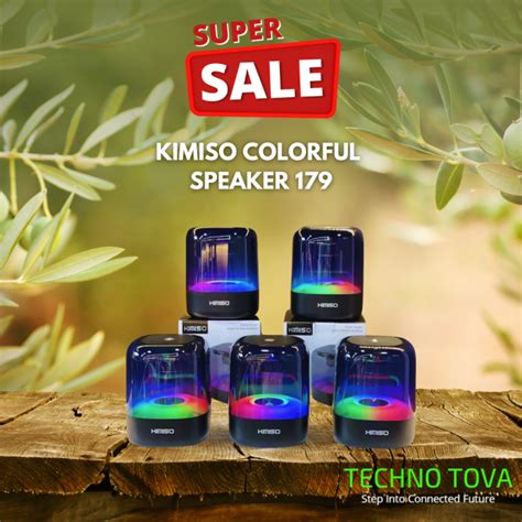Kimiso Colorful Speaker KMS-179 | Lazada PH