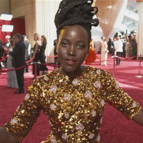 Lupita Nyongo Oscars 2022 E Glambot