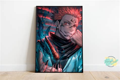 Jujutsu Kaisen Poster Set Von Jjk Poster Pack Jujustu Kaisen Print