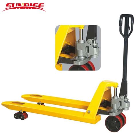 Hand Manual Hydraulic Forklift Trolley Pallet Eco Friendly Pallets Trolley For Warehouse 540