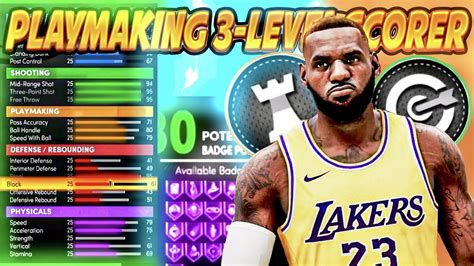 BEST 2 WAY PLAYMAKING 3 LEVEL SCORER BUILD IN NBA 2K21 NEXT GEN