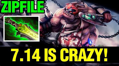 7 14 Is Just Insane Zipfile Pudge Ethereal Blade Dota 2 YouTube