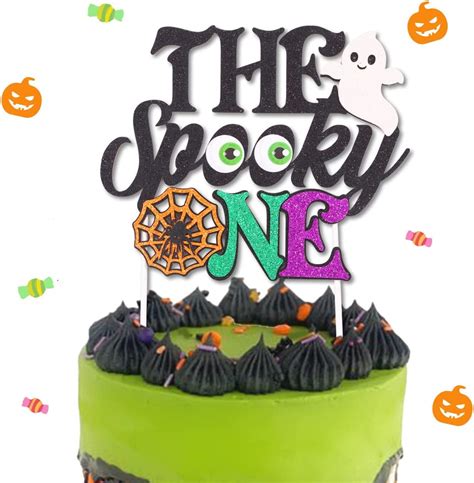 The Spooky One Cake Topper Halloween St Birthday Cake Topper With