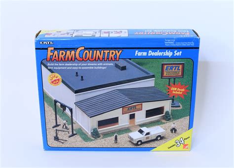 1 64 Ertl Farm Country Dealership Set Windy Hill Farm Toys