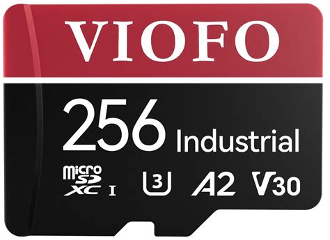 Viofo 256gb Industrial Grade Microsd Card U3 A2 V30 High Speed Memory