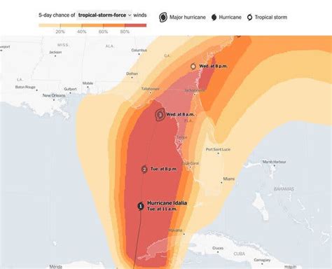 How To Track Hurricane Idalia The New York Times