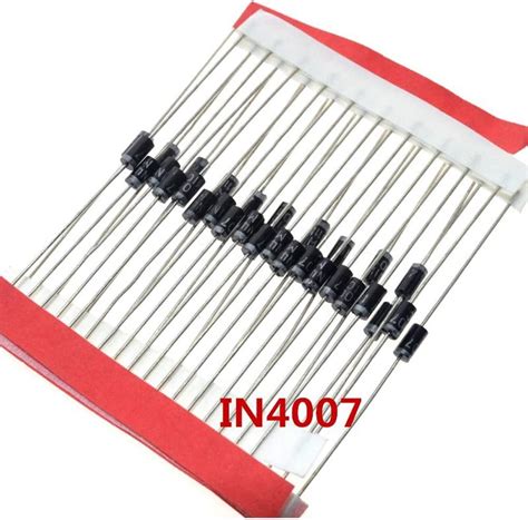 1n4007 X 10 Lot De 10 Diodes 1n4007 1a 1000v Arduino Diy 1n4007 Diode