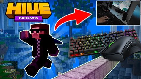 Keyboard And Mouse Asmr W Handcam Minecraft Hive Skywars Youtube