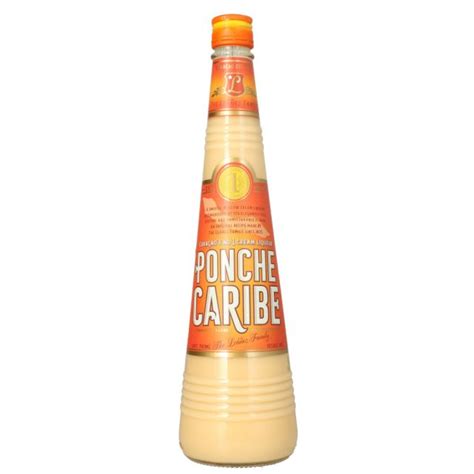 Ponche Caribe Cream L Vol Ponche Liqueur