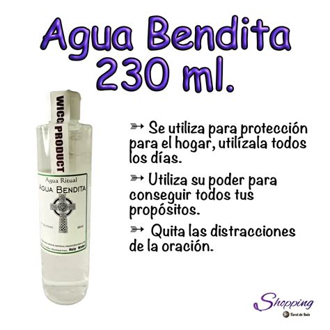 Agua Bendita Grande 300 ml Tarot de Inés Shopping