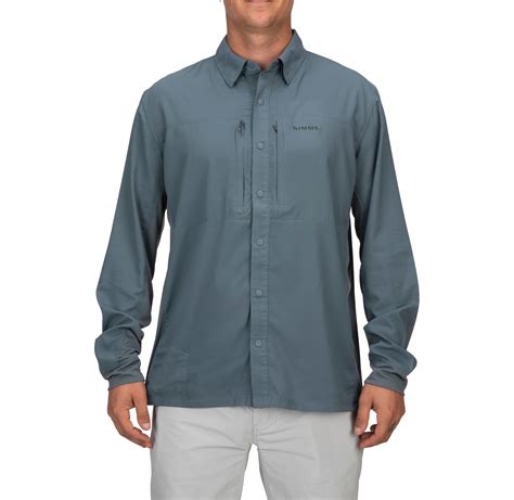 Simms Bugstopper Intruder Bicomp Ls Shirt Sale Hunter Banks Fly Fishing