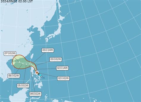 摩羯颱風生成最新路徑曝 今晴到多雲午後雷陣雨