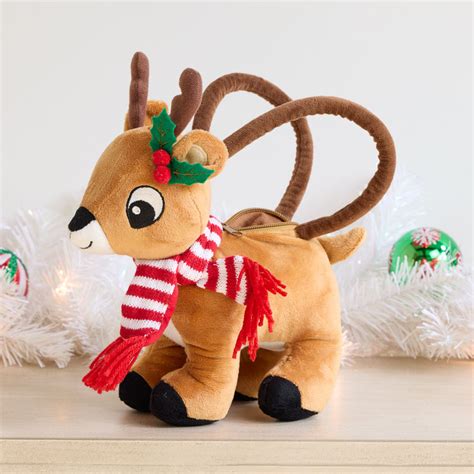 Reindeer Plush Bag - Cracker Barrel