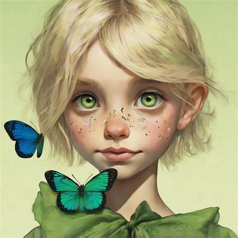 Butterfly Fourteen Year Old Wonder Ai Art Generator