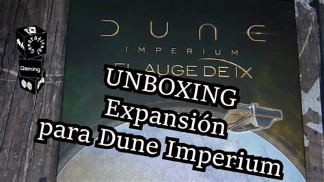 Unboxing El Auge de Ix Expansión Dune Imperium YouTube