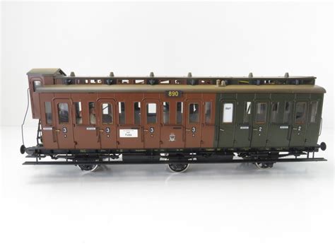 1DE09 Märklin Spur 1 SET preußische Abteilwagen mit Figuren 4tlg